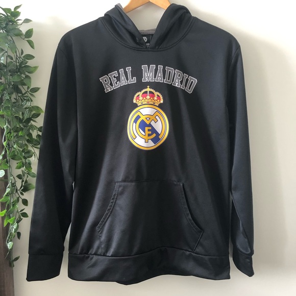 ❌SOLD❌ Real Madrid Black Sweater - Picture 2 of 4